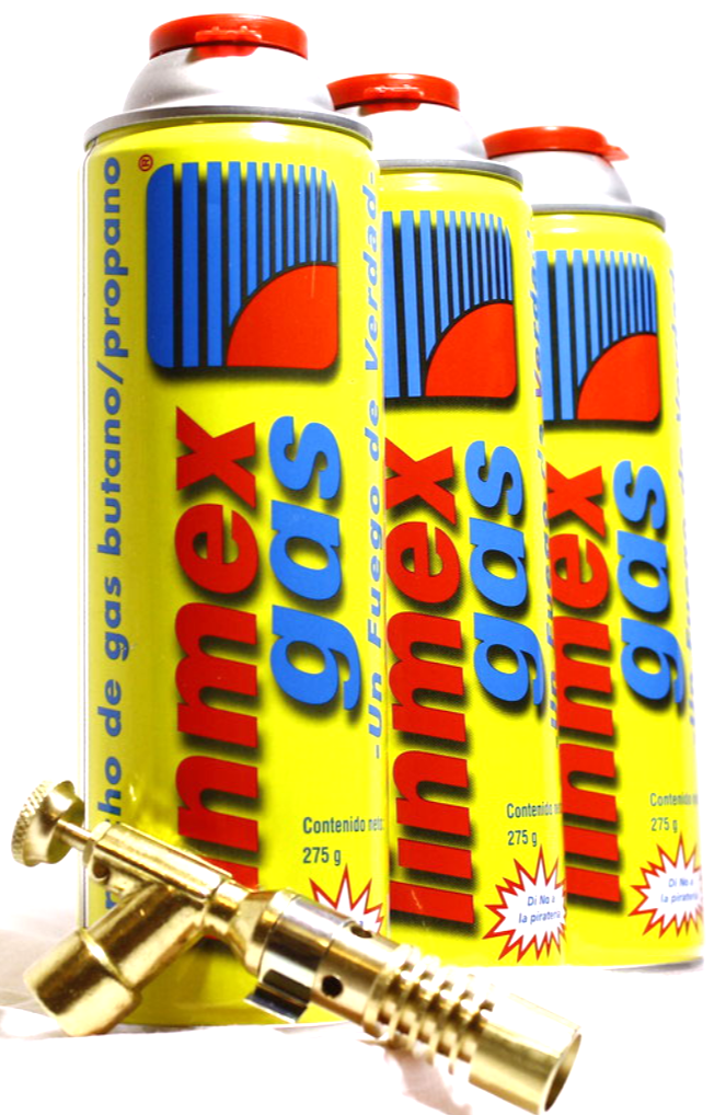 Kit soplete G3 con 3 cartuchos de rosca 275g