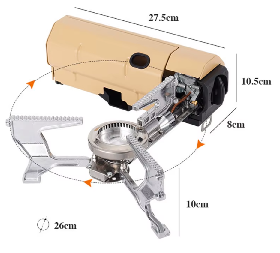Estufilla de camping Plegable