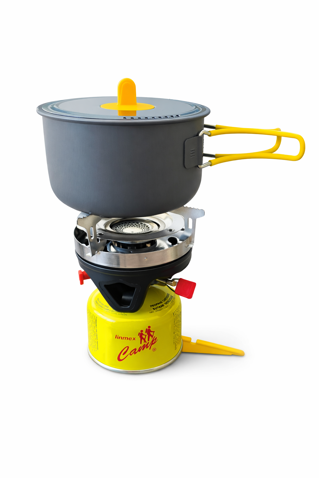 Estufilla Jet Boil Camping Linmex Gas Hx-cc02 Amarillo