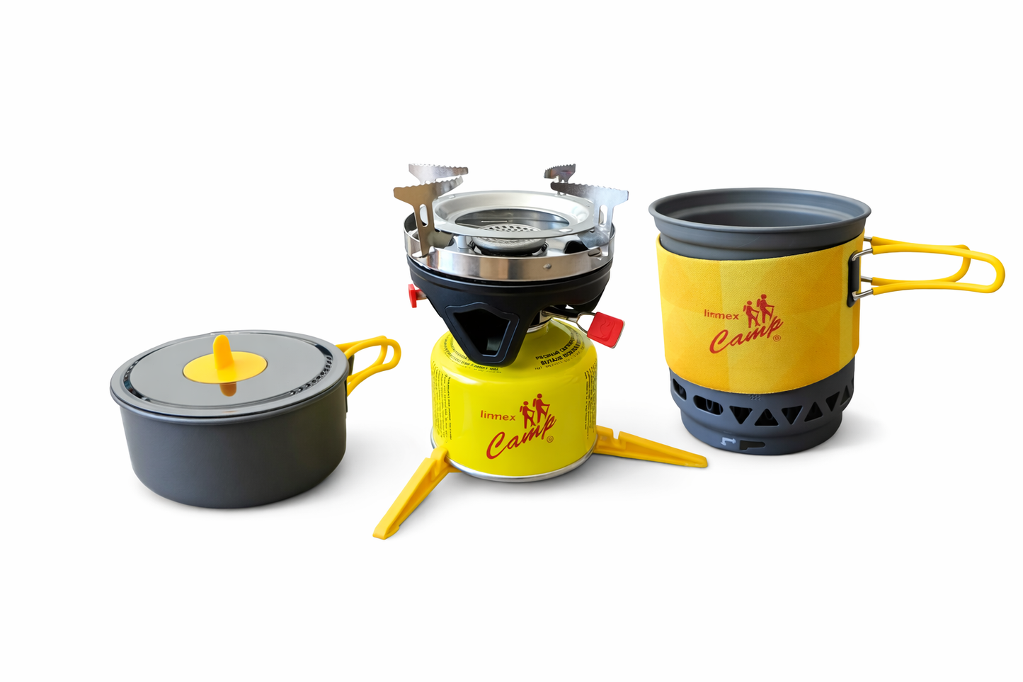 Estufilla Jet Boil Camping Linmex Gas Hx-cc02 Amarillo